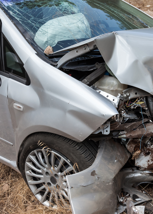 Crashed Car