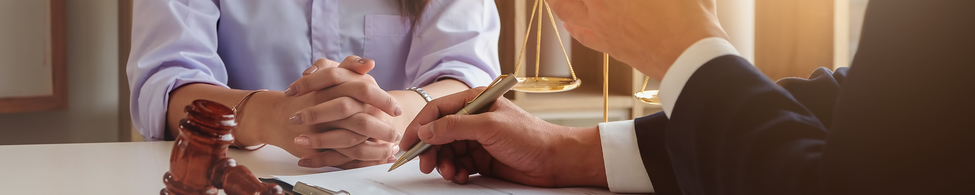 Women Consulting with a Lawyer